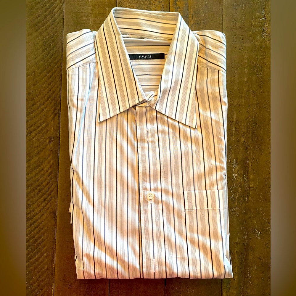 Gucci Button Down Dress Shirt